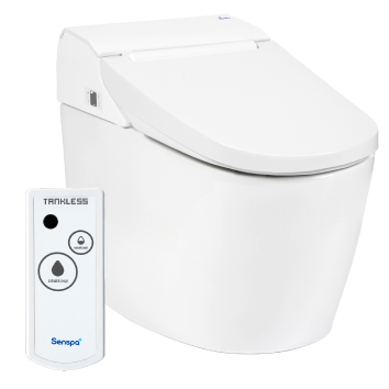 Электронный унитаз Senspa Tankless TC 8100W