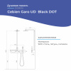 Душевая панель Cebien Garo UD Black DOT | Официальный магазин SensPa